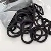 Elástico de Cabelo Sem Costura Cor de Café 4cm, Scrunchie de Toalha de Alta Elasticidade Cor de Chá com Leite, Corda de Cabelo para E-commerce Transfronteiriço, Vendido por Peso, Elástico de Cabelo Feminino