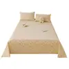 Lençol de Cama de Gaze de Camada Dupla Grau Materno e Infantil Conjunto de Roupa de Cama, Conjunto de Lençol de Verão de Três Peças Estilo Ins com Sensação Refrescante, Grau Materno e Infantil