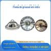 Atacado Mobiliário Europeu Cabeceira Bolsa Macia Fivela Decorativa Parede de Fundo Fivela Decorativa Puxador de Cadeira de Vidro Acessórios para Sofá