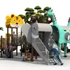 ¡Guau!, Equipo de Diversión Grande para Exteriores, Parque Escénico Infantil No Motorizado, Instalaciones Comunitarias, Tobogán Combinado, Fabricante