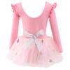 Ropa de baile para niños, ropa de entrenamiento, traje dividido de manga larga para niñas, vestido de baile chino, vestido de ballet, prueba