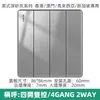 Enchufe con interruptor acrílico espejo USB 13A británico al por mayor panel Hong Kong Macao estándar británico Malasia 20A
