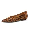 Hogar de Mengmeng 1099-3 Zapatos Planos Minimalistas Retro Coreanos de Punta Fina con Tacón Bajo para Mujer~Zapatos Planos Versátiles de Boca Baja