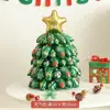 Decoración de globo de árbol de Navidad inflable tridimensional para Navidad, sala de estar, jardín de infantes, centro comercial, escena de ventana, diseño de ambiente