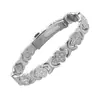 Moda Nueva Transfronteriza Temperamento Trébol Fila Única Pulsera Magnética Joyería para Hombres y Mujeres Pulsera Simple de Gama Alta Venta al por Mayor