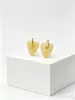 Pendientes Acrílicos Coloridos de Corazón Retro Exagerados Aros de Cobre para Oreja Sensación de Lujo Ligero de Gama Alta Resina Grandes Corazones de Melocotón para el Fondo de los Pendientes Adornos para la Oreja