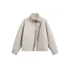 Ace Workwear Americano Retrô 100% Algodão Solto Gola Alta Jaqueta de Algodão de Inverno Masculina Casaco de Alta Qualidade Tendência Hy8580
