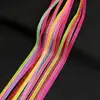 Cabelo Vermelho Colorido Estilo Trança Suja Étnica Corda de Cabelo Headwear de Fita Feito à Mão Acessórios de Cabelo Estilo Palco Infantil