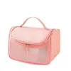 Bolsa de Higiene Pessoal Transparente à Prova d'Água Ins Bolsa Satchel de PU Bolsa de Cosméticos Multifuncional Bolsa Satchel de Grande Capacidade à Prova d'Água Bolsa de Cosméticos