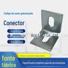 Pronta Entrega 30*30L Tipo Código de Canto de Dois Furos Acessórios para Galeria de Tubos Código de Canto Suporte Fixo para Fachada Cortina de Engenharia