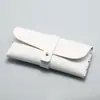 Estojo para óculos de unha única em estoque, em couro preto, bolsa para óculos portátil, caixa para armazenamento de óculos de sol, para impressão