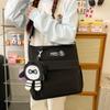 Bolsa de Tutoria para Estudante do Ensino Fundamental II 2025 Nova Grande Capacidade Alto Valor Estilo Ins Simples Papelaria Estudantil Bolsa de Ombro Japonesa