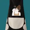 Fabricante de Avental Lavável à Mão Doméstico à Prova d'Água e de Óleo Cozinha Trabalho Doméstico Fofo Adulto Cozinha Trabalho Resistente a Manchas Roupa de Trabalho