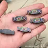 Nuevo Madera de Ébano y Melocotón Pintada Marca Hazte Rico Hamburguesa DIY Dibujos Animados Juguete Accesorios Pulsera Collar Joyería Accesorios