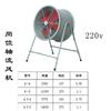 Ventilador Axial 220V Baixo Ruído à Prova de Explosão Duto de Ventilação para Exaustão de Fumaça Ventilador de Ventilação Ventilador Axial 380V