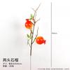 Cubo Fu refrigerio de Año Nuevo material floral al por mayor flor artificial Acebo eucalipto granada Caqui refrigerio de Año Nuevo flor Cubo Fu material DIY