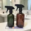 Diseño clásico de botella redonda Boston, botella de spray recargable portátil multicolor, materiales de embalaje para botella de spray recargable de gran capacidad