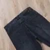 2026 Verano Delgados Gris Oscuro Azul Ligeramente Elásticos Modernos Simples Tendencia Urbanos Hombres Jeans Rectos Ajustados