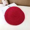 Boinas artísticas japonesas de lana para otoño e invierno, gorra de pintor coreana combinable, gorra retro británica, gorra octogonal para mujer
