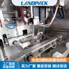 Máquina de envasado de dulces de alta velocidad totalmente automática, máquina de envasado de dulces de gelatina gomosa, máquina vertical para caramelos duros de frutas