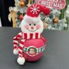 Accesorios de regalo de manzana para Navidad, Papá Noel, alce, adhesivo de manzana, bolso navideño, bolsa de fruta segura
