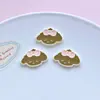 Piezas de Accesorios DIY de Cachorro de Dibujos Animados de Acrílico para Zuecos, Pinzas para el Cabello y Materiales Decorativos