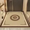 Felpudo de entrada estilo chino, duradero y fácil de limpiar, adecuado para sala de estar y pasillo del hogar, antideslizante, resistente a la suciedad y fácil de mantener