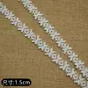 Renda Exquisita de Poliéster em Estoque para Caixas de Joias, Renda Decorativa, Renda DIY e Acessórios para Vestuário