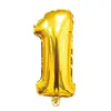 Globos Numéricos Personalizables de 16 pulgadas para Fiesta de Cumpleaños Decoración Set de Globos de Papel de Aluminio Venta al por Mayor
