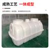 Ciudad Kunlun Enviado Tanques Sépticos para Renovación Rural, Tanques de Sedimentación de Tres Etapas y Separación de Aceite, Fabricante de Tanques Sépticos de Fibra de Vidrio de Tres Formatos