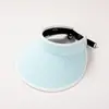Sombrero de Sol Transpirable de Nuevo Estilo para Verano, Sombrero con Visera Grande de Seda Helada para Protección Solar, Sombrero Plegable al por Mayor para Adultos