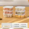 Caja de Almacenamiento de Alimentos Conservación de Verduras Capa Congelador Carne Congelada Refrigerador Almacenamiento de Alimentos Compartimento para Frutas Caja de Almacenamiento Apta para Microondas