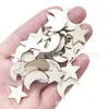 Producción Creativa Artesanal Infantil Directo de Fábrica Tablero Luminoso Pintado de Madera con Virutas 10MM15MM20MM Estrella Luna