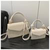 Bolso popular de este año para mujer 2025 nuevo estilo bandolera versátil para mujer bolso de hombro con textura de moda ins