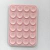 Venta Caliente Transfronteriza Antideslizante 24 Piezas Cuadrado Doble Cara Ventosa Silicona Soporte para Teléfono 24 Piezas Gadget de Ventosa de Silicona