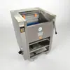 Máquina limpiadora de raíz de loto peladora de patatas rodillo de pelo limpiador peladora de frutas y verduras máquina peladora de jengibre limpiadora de mostaza