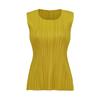 Nueva Serie de PP Primavera y Verano 2026 Moda Ropa de Mujer Sin Mangas Cuello Redondo Chaleco Estilo Clásico Venta Directa de Fábrica
