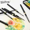 Transfronteiriço Novo Kit com 7 Pincéis Portáteis Removíveis para Nail Art Caneta de Pintura Colorida Caneta para Pintura Halo Caneta Metálica para Fototerapia