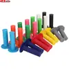Puños Universales Modificados para Manillar de Motocicleta de Silicona de un Solo Color Suaves 22/24 mm