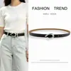 Cinto Feminino Quatro Estações Estilo Ins Versátil com Jeans Moda Toque de Luxo Decorativo Terno Saia Cós Fino