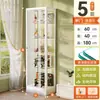 Vitrina de cristal con cerradura, totalmente transparente, con luces, gabinete a prueba de polvo para uso doméstico, vitrina de sala de estar, estante de exhibición de modelos