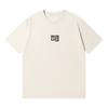 Camiseta de verano de algodón de 230 g para mujer, manga corta, estilo simple Wang, Joker, básica, casual, top para mujer