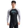 Nuevo Traje de Baño para Hombre para Exteriores 2025 para Comercio Exterior, Traje de Baño Profesional de Dos Piezas para Deportes de Natación, Secado Rápido, Protección Solar para Hombre