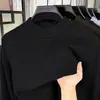 Suéter de Punto Grueso con Trenzas de Mezcla de Lana para Hombre Cuello Medio Alto Estilo Nuevo Otoño/Invierno 2026 Anti-Pilling Calentito Suéter de Punto para Hombre