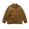 2025 Primavera Novo Estilo Japonês Retro Cor Sólida Multi-bolso Design Solto All-match Jaqueta de Trabalho para Homens