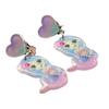 Joyería infantil estilo coreano aretes de frutas para niños clip para orejas acrílico para niños sin perforar pendientes lindos para niñas anti-dolor