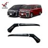 Adequado para Toyota Alpha modificado espelho retrovisor decorativo faixa brilhante Alphard dedicado espelho retrovisor anti-colisão faixa brilhante