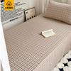 2026 Nueva Sábana de Cama Simple de Algodón Puro Pieza Única para Dormitorio de Estudiante Uso Especial Sábana de Cama Individual de Algodón Funda de Almohada Juego de Tres Piezas