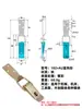 Hebilla de Resorte de Color Electroplateada de Alta Resistencia Hebilla de Pico de Pato Hebilla de Cerradura para Caja de Herramientas Hebilla de Caja Hebilla Industrial Hebilla de Cerradura Antirrobo Engrosada