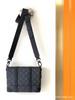 26 Años m L Bolso para Hombre, Bolso para Mujer, Bolso Cruzado de un Solo Hombro, Bolso para Cámara Tres en Uno, Bolso de Mano, Cuero Genuino, Versátil, Retro